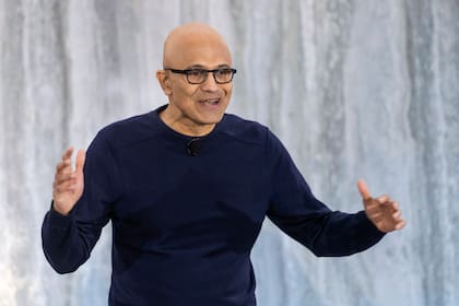 El director general de Microsoft, Satya Nadella, el 7 de febrero de 2023, en Redmond, Washington. (AP Foto/Stephen Brashear, Archivo)