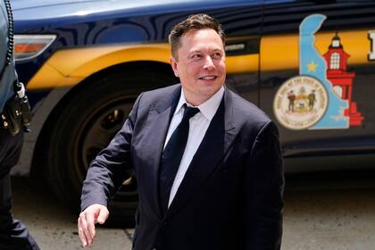 El director general de Tesla, Elon Musk, julio del 2021