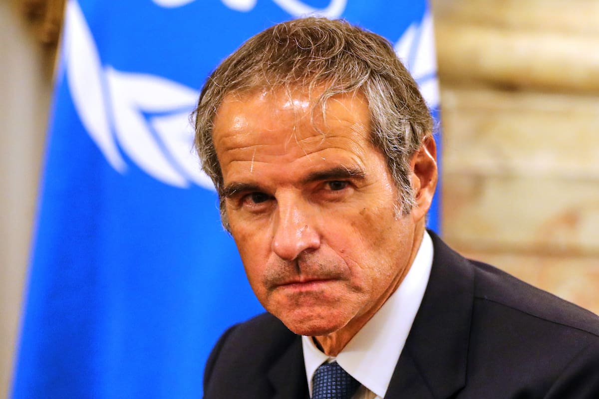 El director general del Organismo Internacional de Energía Atómica (OIEA), Rafael Grossi, participó del IAEF con un mensaje grabado