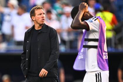 El director técnico alemán, Julian Nagelsmann