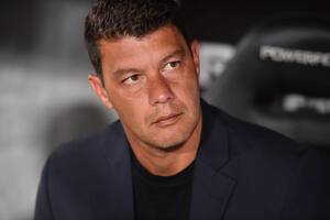 El director técnico de Boca Juniors, Sebastián Battaglia.