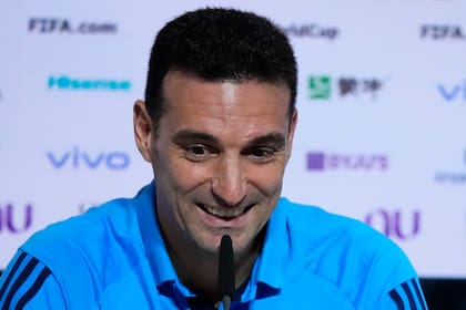 El director técnico de la selección argentina, Lionel Scaloni