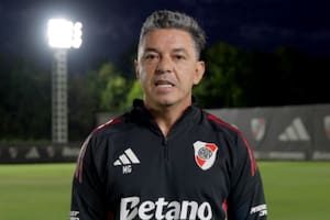 El director técnico de River Plate, Marcelo Gallardo