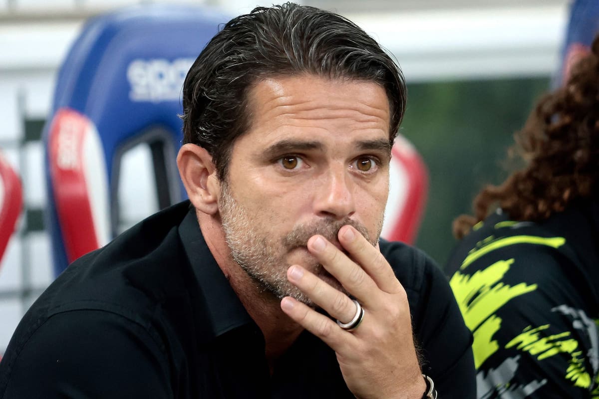 El director técnico Fernando Gago