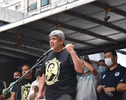 El dirigente camionero ha planteado exigencias al Gobierno.