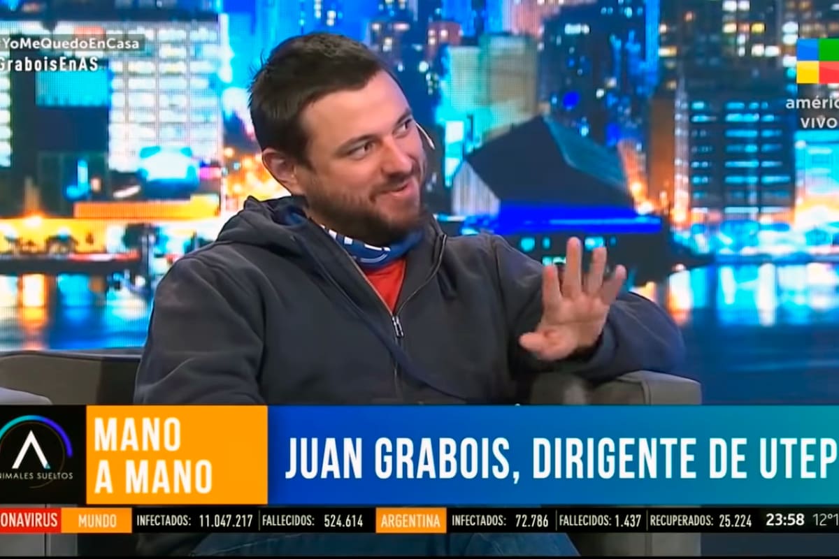 El dirigente de la Confederación de Trabajadores de la Economía Popular (CTEP), en el programa "Animales Sueltos" de este viernes 3 de julio