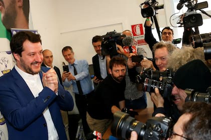 El dirigente italiano Matteo Salvini representa la creciente tendencia antisistema que se afianza en Europa y el mundo