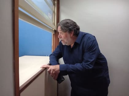 El dirigente opositor Claudio Lozano, en los tribunales de Comodoro Py