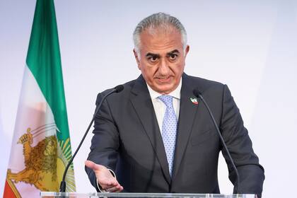 El dirigente opositor Reza Pahlavi, hijo del derrocado sha de Irán Mohammad Reza Pahlavi