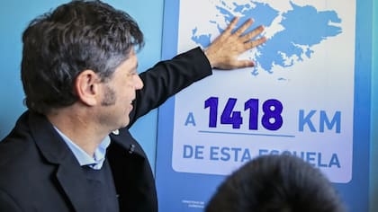 El dirigente peronista cargó contra el primer mandatario