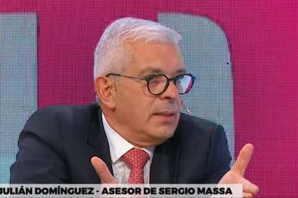 El dirigente peronista Julián Domínguez, exministro de Agricultura de los gobiernos de Cristina Kirchner y Alberto Fernández