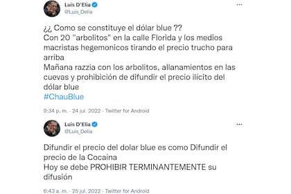 El dirigente social planteó alternativas extremas para controlar a la divisa norteamericana