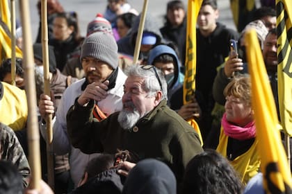 El dirigente social Raúl Castells