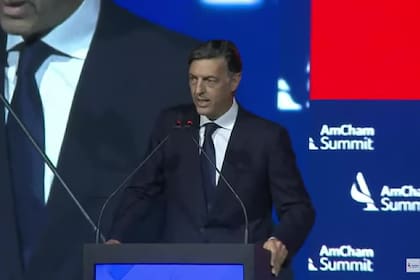 El discurso de apertura del presidente de la AmCham y CEO del J.P. Morgan, Facundo Gómez Minujín