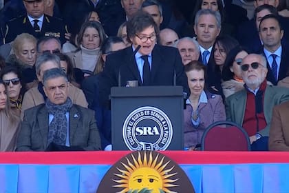 El discurso de Javier Milei en el predio de la Sociedad Rural