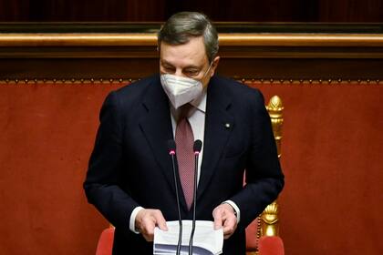 El discurso de Mario Draghi ante el Senado