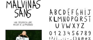 Un diseñador creó una tipografía con la bandera que la Selección exhibió tras el partido contra Inglaterra