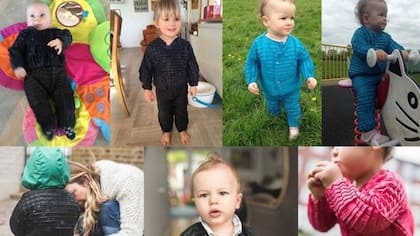 El diseñador decidió crear una línea de ropa en base a un concepto: "una talla para todos"