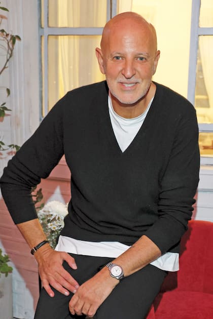 El diseñador Fabián Zitta, en la terraza del
Palacio Basavilbaso