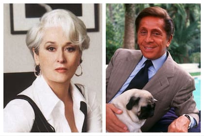 El diseñador italiano participó en la filmación de la película protagonizada por Meryl Streep