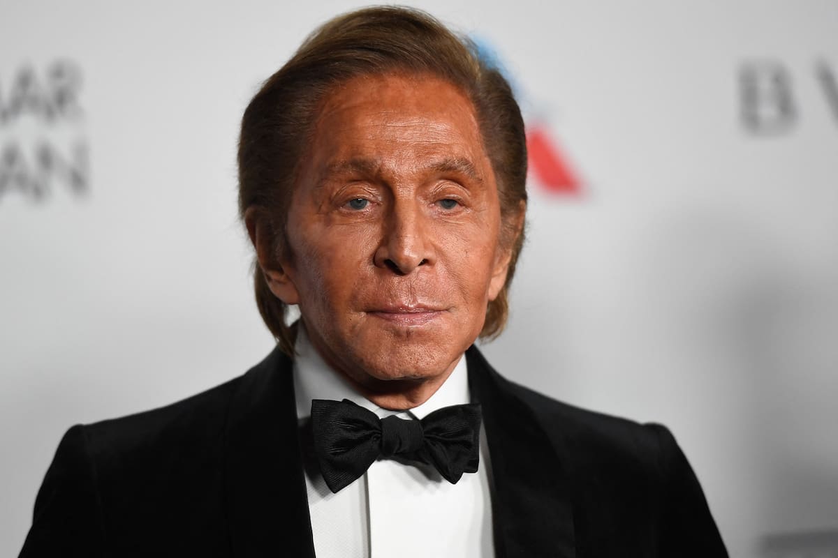 El diseñador Valentino Gravani murió a los 93 años (Photo by ANGELA WEISS / AFP)