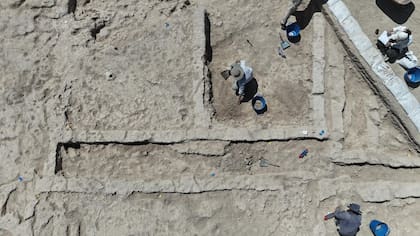 El diseño de esta calle pertenece al período del Neolítico precerámico en Anatolia Central (Fuente: Turkiye Today / AA)