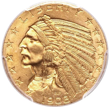 El diseño de la moneda es característico por representar a un jefe nativo americano