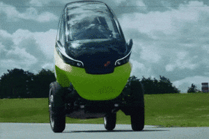 Robots humanoides y autos que cambian de tamaño