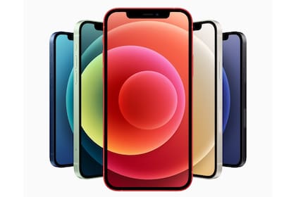 El diseño del iPhone 12 y 12 mini ofrece cinco opciones de colores y un diseño que recuerda a las líneas del iPhone 4 y 5