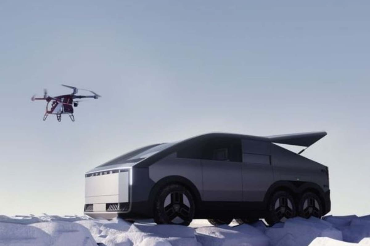 El diseño modular chino que promete volar y destronar al Cybertruck de Tesla