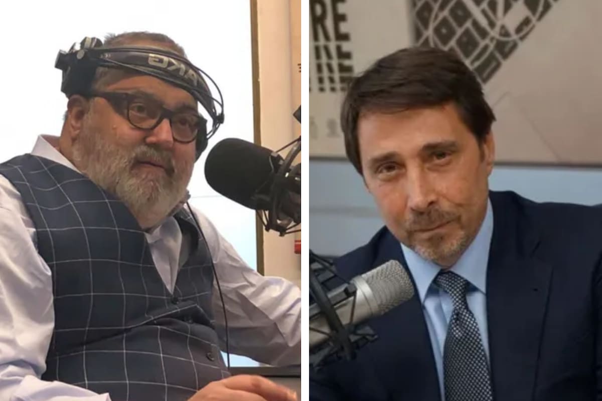 El disfraz con el que Eduardo Feinmann sorprendió a Jorge Lanata para “la guerra contra la inflación”