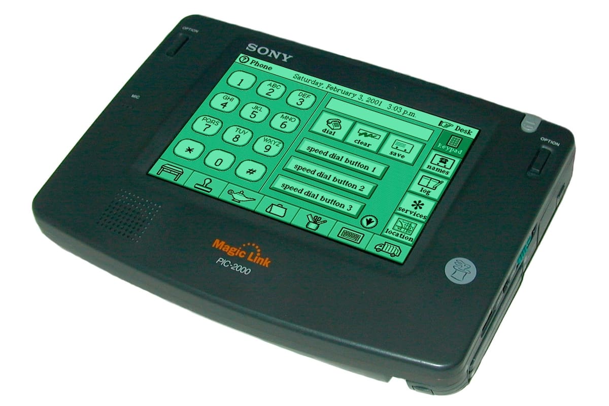 El dispositivo de General Magic que finalmente llegó al mercado en 1994 estaba muy lejos de la visión original de la compañía, pero aún así sentó un precedente