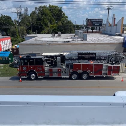 El Distrito de Bomberos de Iona McGregor atendió el llamado de emergencia