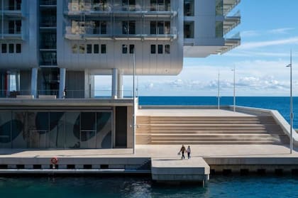 El distrito de Mareterra está construido sobre gigantes cámaras de hormigón