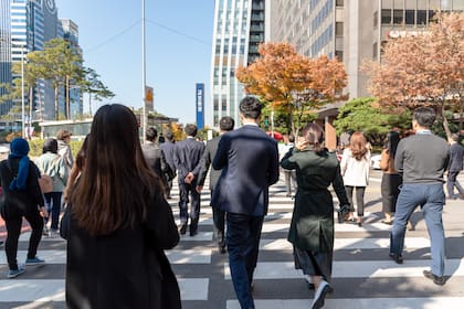 El distrito financiero de Corea del Sur