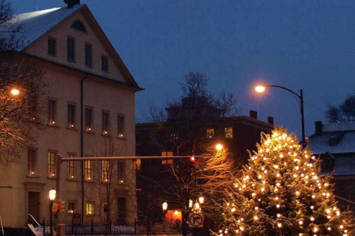 El Distrito Histórico de Belen fue incluido en la lista del Patrimonio Mundial de la Unesco en 2024. (discoverlehighvalley)