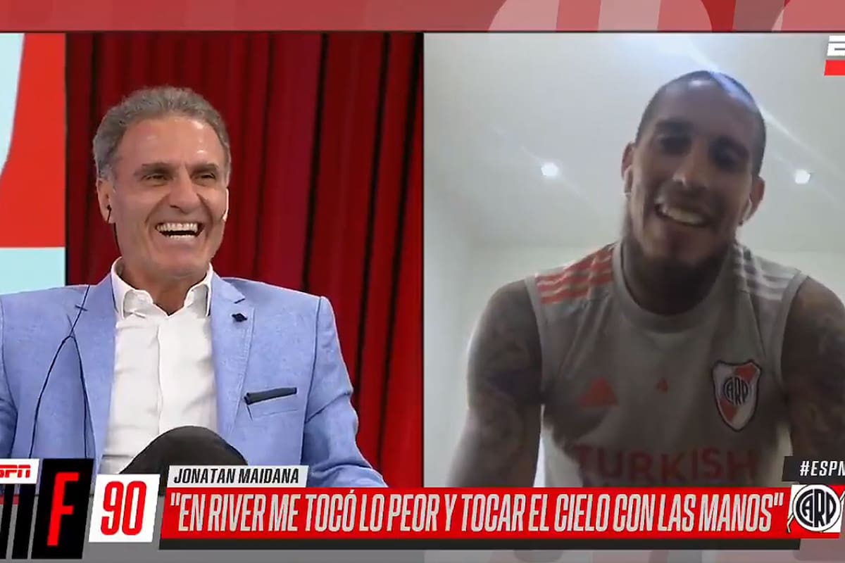 El divertido cruce entre Ruggeri y Maidan, al imaginar qué se dirían en un córner