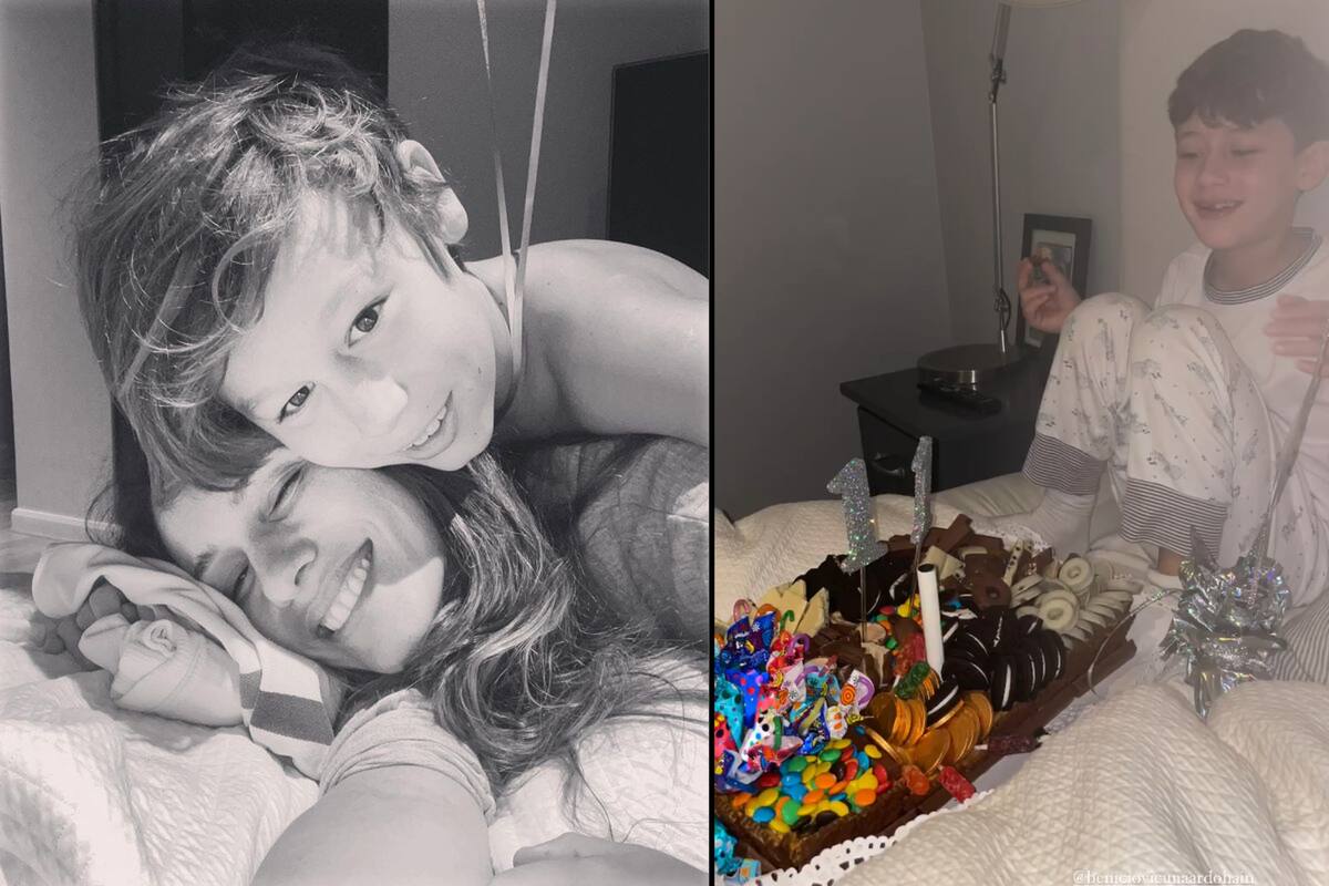 El divertido festejo que organizó Pampita para su hijo Beltrán