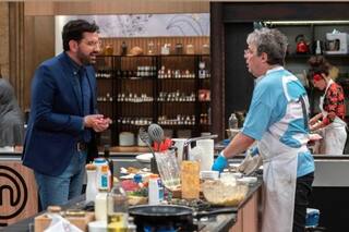 MasterChef Celebrity. Juanse y su particular forma de expresar su amor por el deporte