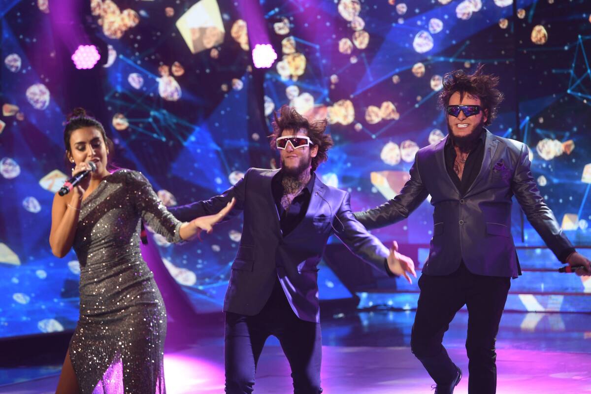 El divertido número con dos Alex Caniggia