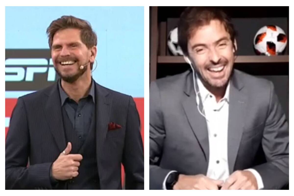 El divertido pase entre Sebastián Vignolo y Mariano Closs