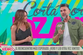 Anécdotas, piropos y una silla vacía: el divertido reencuentro de Vero Lozano y Leo Montero