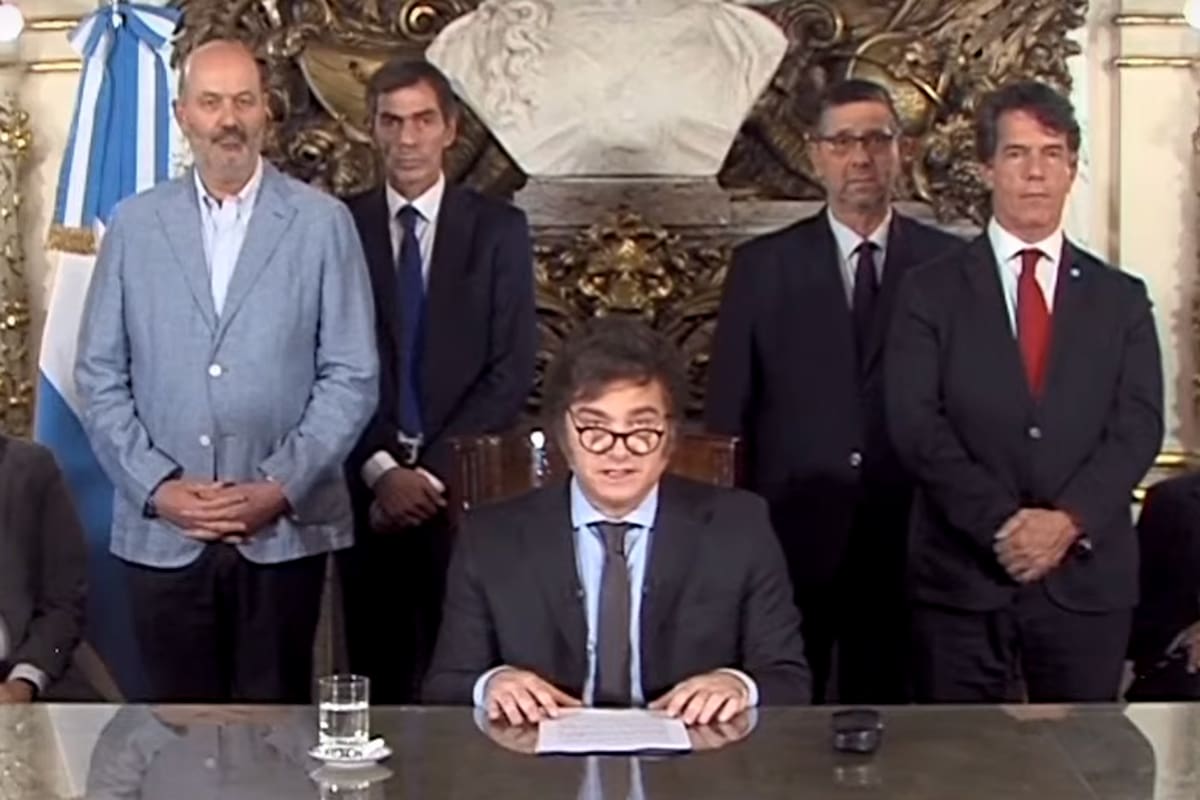 El DNU anunciado por Javier Milei recibió el apoyo de los empresarios