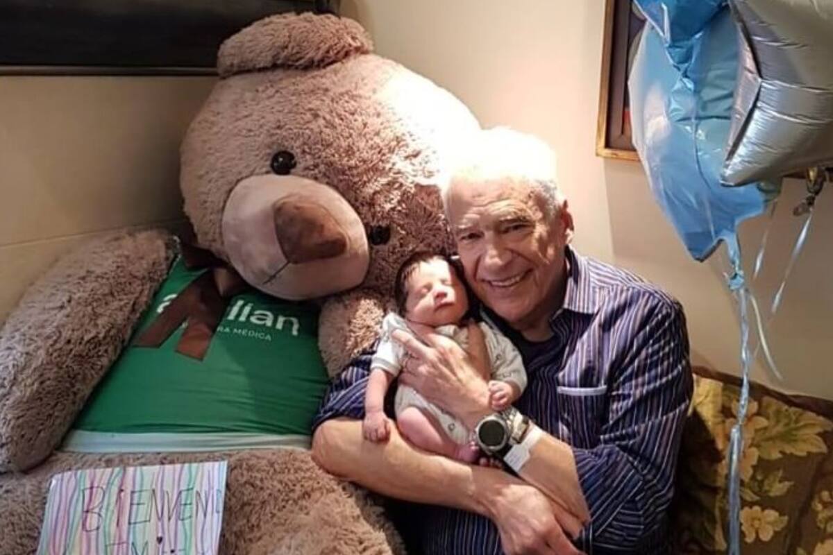El doctor Alberto Cormillot junto a su hijo Emilia (Foto: Instagram/@drcormi)