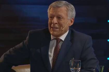 El doctor Daniel López Rosetti no pudo contener las lágrimas ante una pregunta formulada por Rodolfo Barili