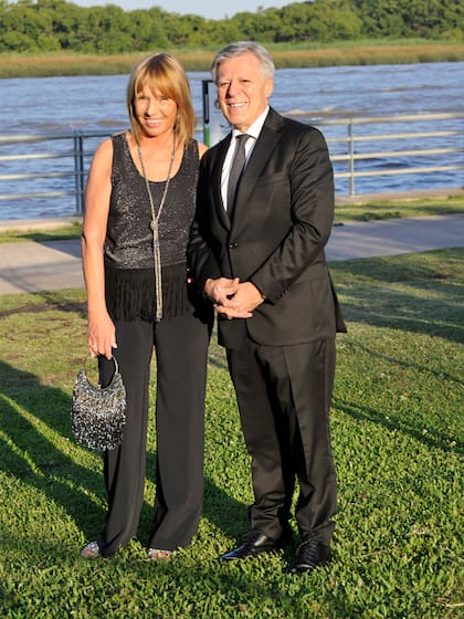 El doctor Daniel López Rosetti y su esposa Ana