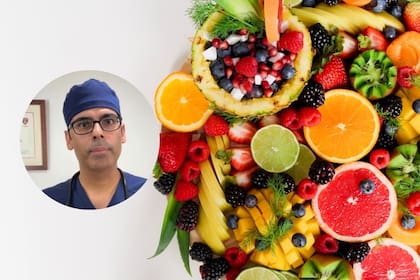 El Doctor Sethi reveló cuáles son las mejores frutas para la salud gastrointestinal (Instagram/@doctor.sethi-Pexels/Jane T D.)