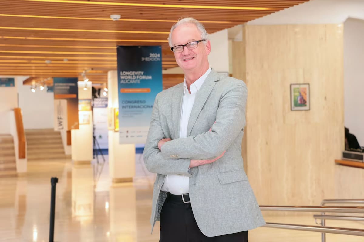 El doctor Toren Finkel en el Longevity Wold Forum de Alicante