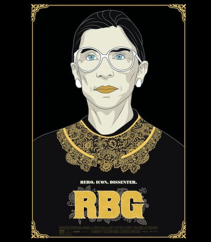 El documental sobre Ginsburg fue nominado este año al Oscar