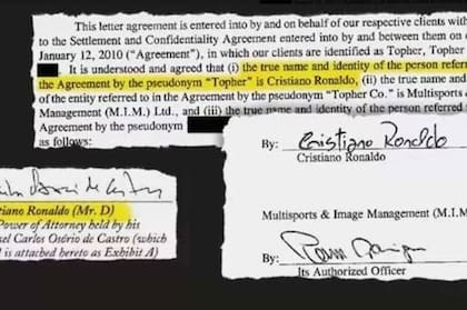 El documento que publicó Der Spiegel, el diario alemán: el supuesto acuerdo de confidencialidad que firmaron en 2009
